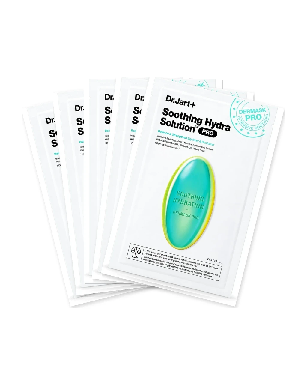 Pack x5 Dr. Jart+ Soothing Hydra Solution Mask